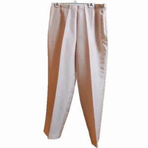 Madison Gray Light Pink Plus Size Silk Trousers